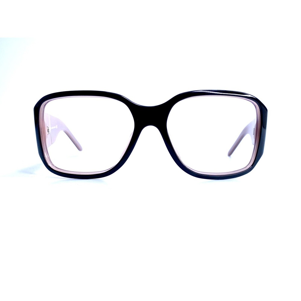Versace Black Pink Oversize Square Wrap Glasses Italy MOD 4110B 615/11 63 17 120